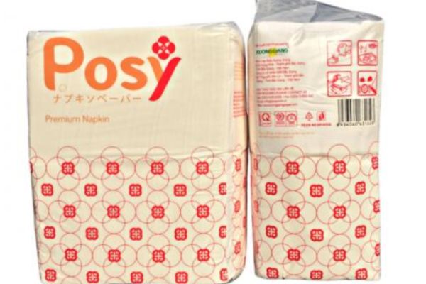 Khăn giấy khô cân Posy an toàn chất lượng 